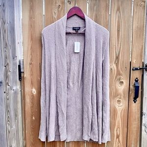 Le Chateau Knit Cardigan in Taupe